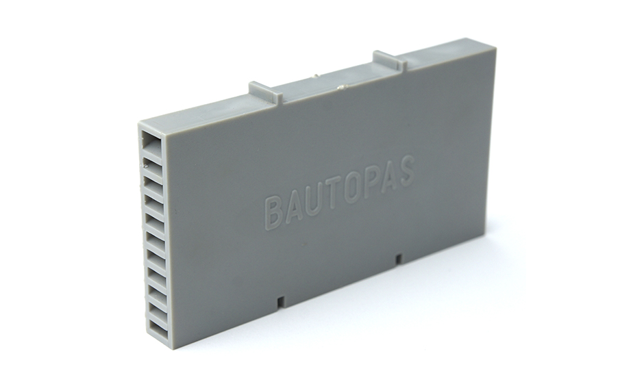 Вентиляционно-осушающая коробочка BAUT светло-серая, 115*60*12 мм
